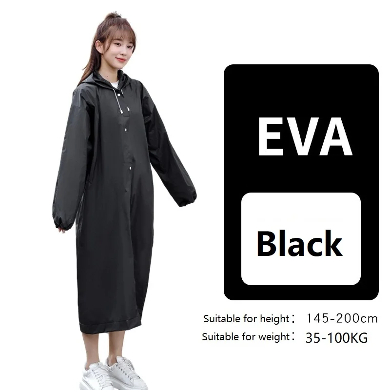 Rainwater Layers Waterproof Women'S Raincoat Rain Cover Protection For Rainy Ponchos Folding Raincoat Trip Ponchos Waterproof Rainwater Layers Waterproof Women'S Raincoat Rain Cover Protection For Rainy Ponchos Folding Raincoat Trip Ponchos Waterproof - Image 9