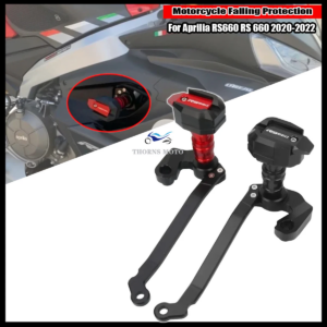 Motorrad-Rahmenschieber, Sturzschutz für Aprilia RS660 RS 660 (2020–2023) – Absturzsicherungspolster