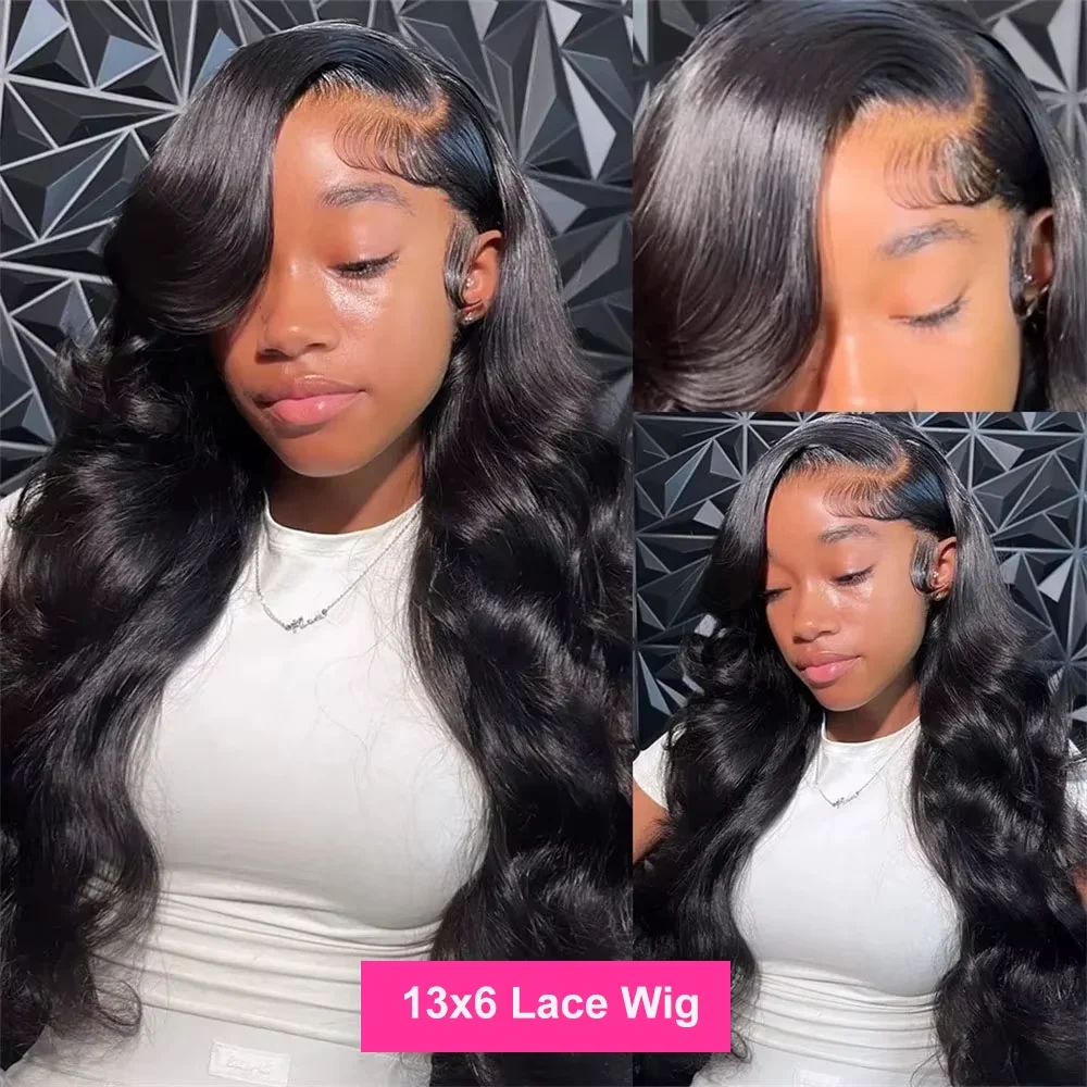 300 Density 30 36 Inch Body Wave Lace Frontal Human Hair Wigs 13X6 13X4 Remy Transparent 5X5 Glueless Wig Lace Front Wig 300 Density 30 36 Inch Body Wave Lace Frontal Human Hair Wigs 13X6 13X4 Remy Transparent 5X5 Glueless Wig Lace Front Wig - Image 2