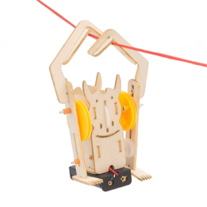 DIY Elektrischer Roboter Seilkletterer Wissenschafts-Entdeckungsspielzeug MINT-Bildung Physik-Experimentier-Set Schulprojekt Kunst- und Bastelspielzeug