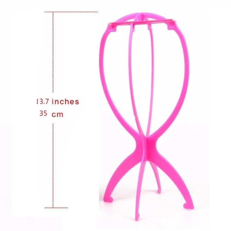 Alileader Günstige 1-3Pcs Ajustable Perücke Steht Kunststoff Hut Display Perücke Kopf Halter Mannequin Kopf/Stehen Tragbare folding Perücke Stand – Bild 15