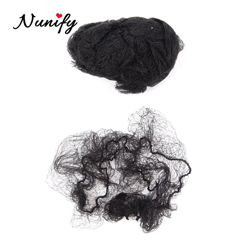 Nunify Haarnetze schwarz, 100 Stück, unsichtbar und elastisch – für Perücken – Bild 6