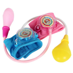 Kinder-Doktor-Spielset Medizinisches Spielzeug für Neugeborene Baby-Krankenschwester Arzt Rollenspiel Montessori Blutdruckmessgerät Spielzeug für Kinder Geburtstagsgeschenke