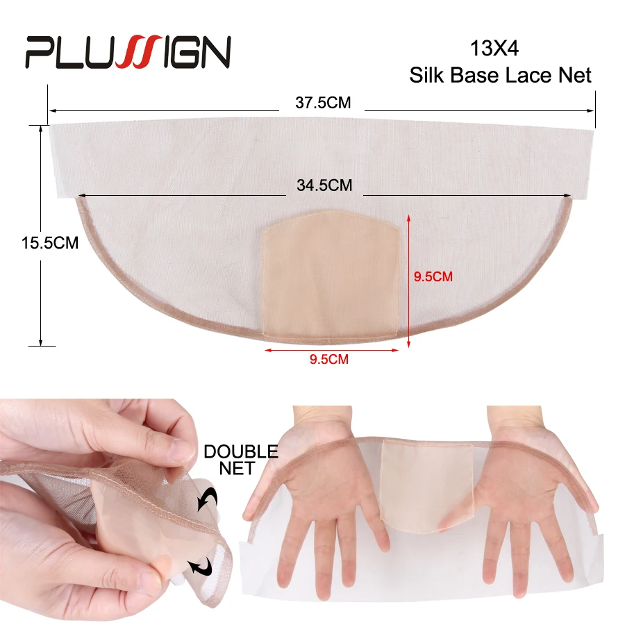 Großhandel Top Silk Base Lace Net Keller Foundation Für Die Herstellung Von Perücken 4X4 Zoll 13X4 Zoll Frontalverschluss Net Haarwebnetz 1Pc Großhandel Top Silk Base Lace Net Keller Foundation Für Die Herstellung Von Perücken 4X4 Zoll 13X4 Zoll Frontalverschluss Net Haarwebnetz 1Pc - Image 2