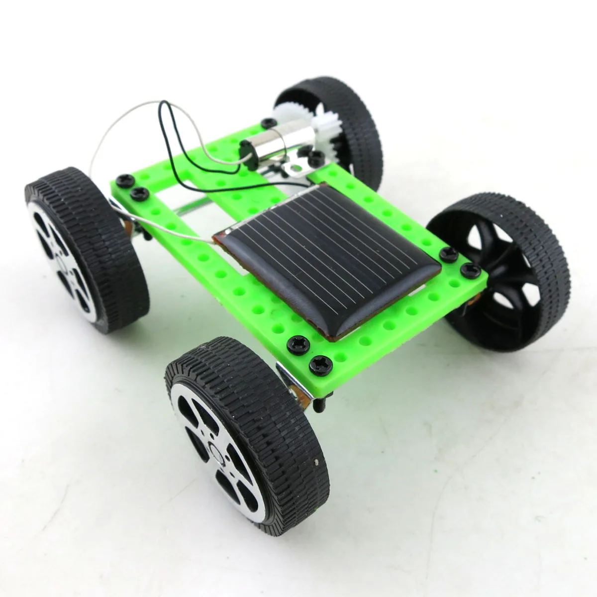 1 PCS Kinder Frühe Bildung DIY Solar Energie Auto Wissenschaft Experiment Puzzle Bausteine Montiert Spielzeug Physik Lehrmittel