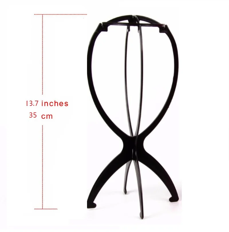 Alileader Günstige 1-3Pcs Ajustable Perücke Steht Kunststoff Hut Display Perücke Kopf Halter Mannequin Kopf/Stehen Tragbare folding Perücke Stand – Bild 13