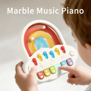 Kinder-Regenbogen-Leuchtkeyboard-Spielzeug mit Mehrfach-Unterhaltungsfunktionen