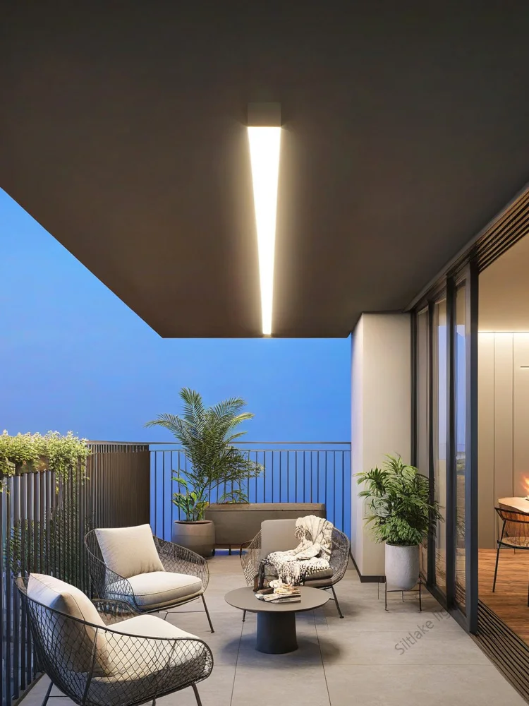 Led-Außenwandleuchte, Modern, Wasserdicht, Ip65, Villa, Veranda, Garten, Terrasse, Exterio, Wandleuchte, Regenfest, Vor Der Garagentorlampe Led-Außenwandleuchte, Modern, Wasserdicht, Ip65, Villa, Veranda, Garten, Terrasse, Exterio, Wandleuchte, Regenfest, Vor Der Garagentorlampe - Image 3