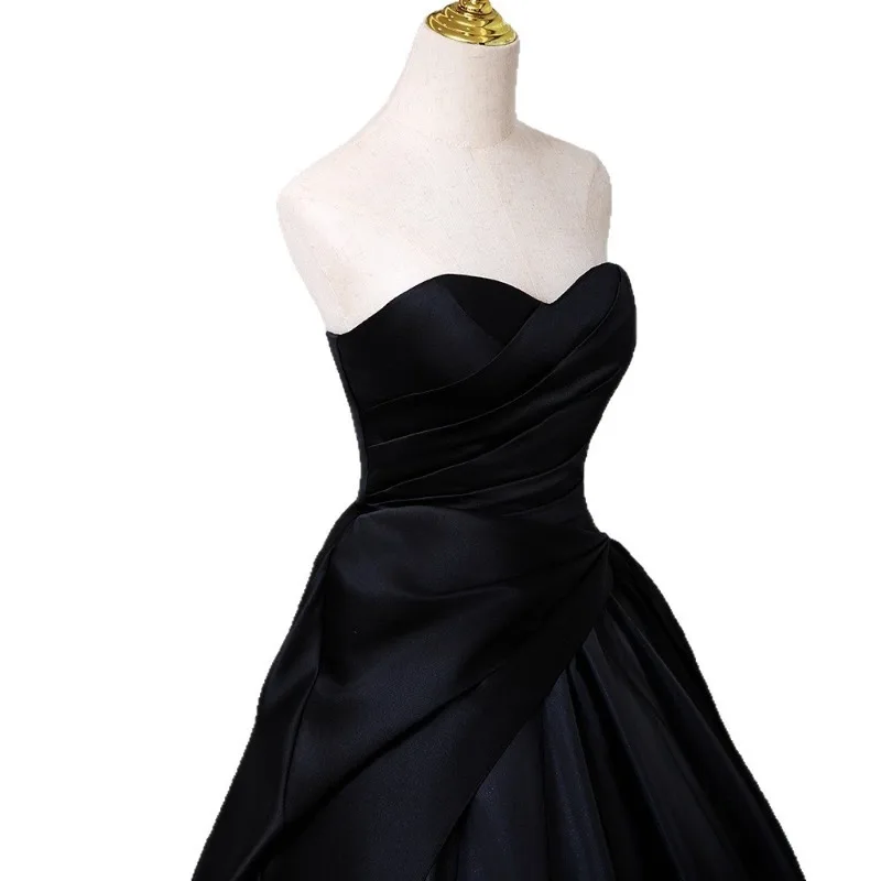 2026 New High-Quality Sexy Strapless Evening Dress For Women, Fashionable And Slimming Banquet Display, Backless Long Dress 2026 New High-Quality Sexy Strapless Evening Dress For Women, Fashionable And Slimming Banquet Display, Backless Long Dress - Image 5