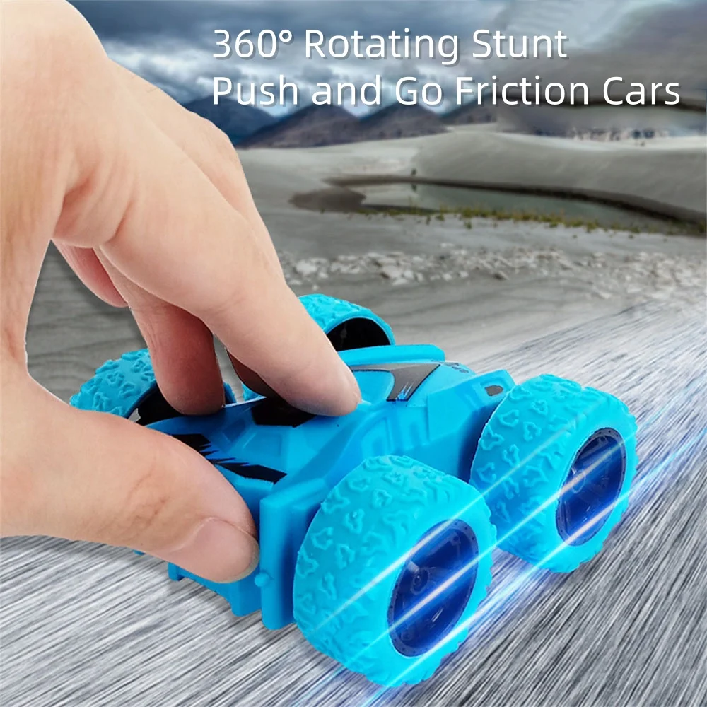 Flip Cars Spielzeug Für Kinder Mini Truck 360° ° Rotierendes Stunt-Push-And-Go-Reibungsfahrzeug, Tolle Geburtstagsgeschenkidee Für Jungen Flip Cars Spielzeug Für Kinder Mini Truck 360° ° Rotierendes Stunt-Push-And-Go-Reibungsfahrzeug, Tolle Geburtstagsgeschenkidee Für Jungen - Image 4
