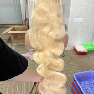 30-40 Zoll 613 Echthaarperücke 13x6 HD Lace Frontal Perücken für Frauen Body Wave 360 Perücken Echthaar Honigblond 13x4 Lace Front Perücke