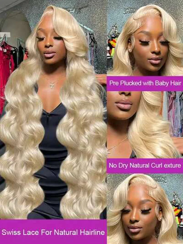 30-40 Zoll 613 Echthaarperücke 13X6 Hd Lace Frontal Perücken Für Frauen Body Wave 360 Perücken Echthaar Honigblond 13X4 Lace Front Perücke 30-40 Zoll 613 Echthaarperücke 13X6 Hd Lace Frontal Perücken Für Frauen Body Wave 360 Perücken Echthaar Honigblond 13X4 Lace Front Perücke - Image 5