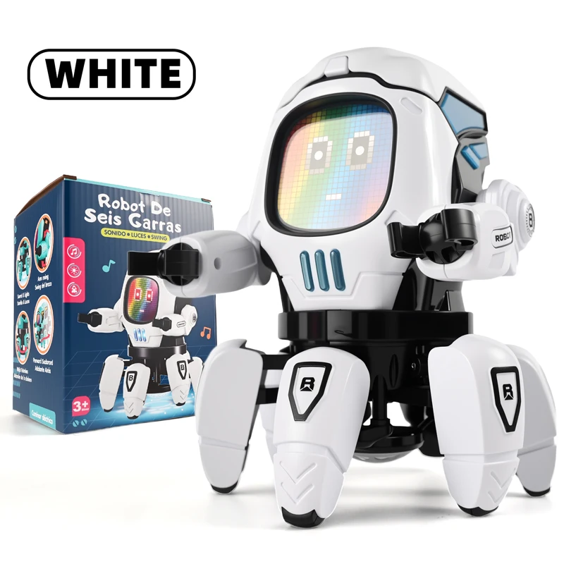 Kinder Tanz Roboter Musik Led 6 Krallen Octopus Roboter Geburtstag Geschenk Spielzeug Für Kinder Frühe Bildung Baby Spielzeug Jungen Mädchen Kinder Tanz Roboter Musik Led 6 Krallen Octopus Roboter Geburtstag Geschenk Spielzeug Für Kinder Frühe Bildung Baby Spielzeug Jungen Mädchen – Bild 9