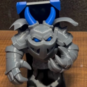 New Heavy Minion 3D Print Figurine Clash of Clans Clash Royale Customizable Height Collectible Toy