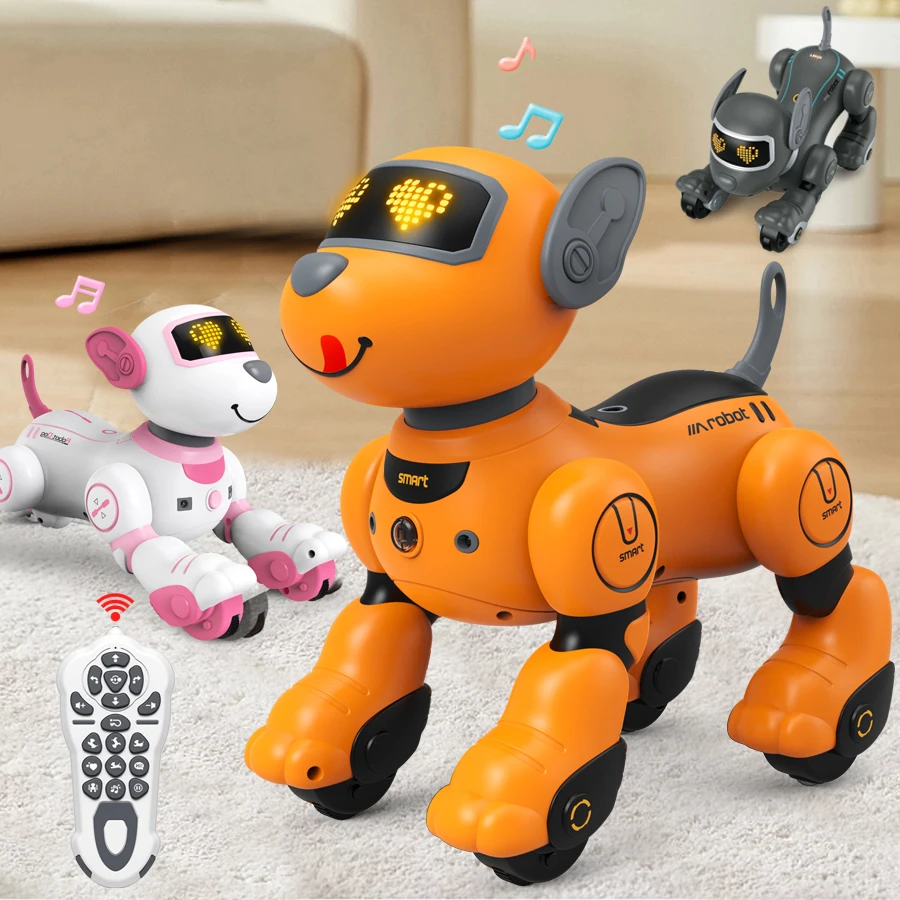 Kinder Spielzeug Fernbedienung Intelligente Roboter Hund Diy Programmierung Stimme Interaktive Elektronische Haustier Hund Roboter Modell Geschenk Kinder Spielzeug Fernbedienung Intelligente Roboter Hund Diy Programmierung Stimme Interaktive Elektronische Haustier Hund Roboter Modell Geschenk