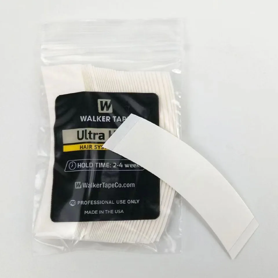 36Pcs/Lot Walker Ultra Hold Hair Tape Origin Strong Hold Super Tape Double Sided Lace Wig/Toupee/Hair Pieces Wig Tape 36Pcs/Lot Walker Ultra Hold Hair Tape Origin Strong Hold Super Tape Double Sided Lace Wig/Toupee/Hair Pieces Wig Tape
