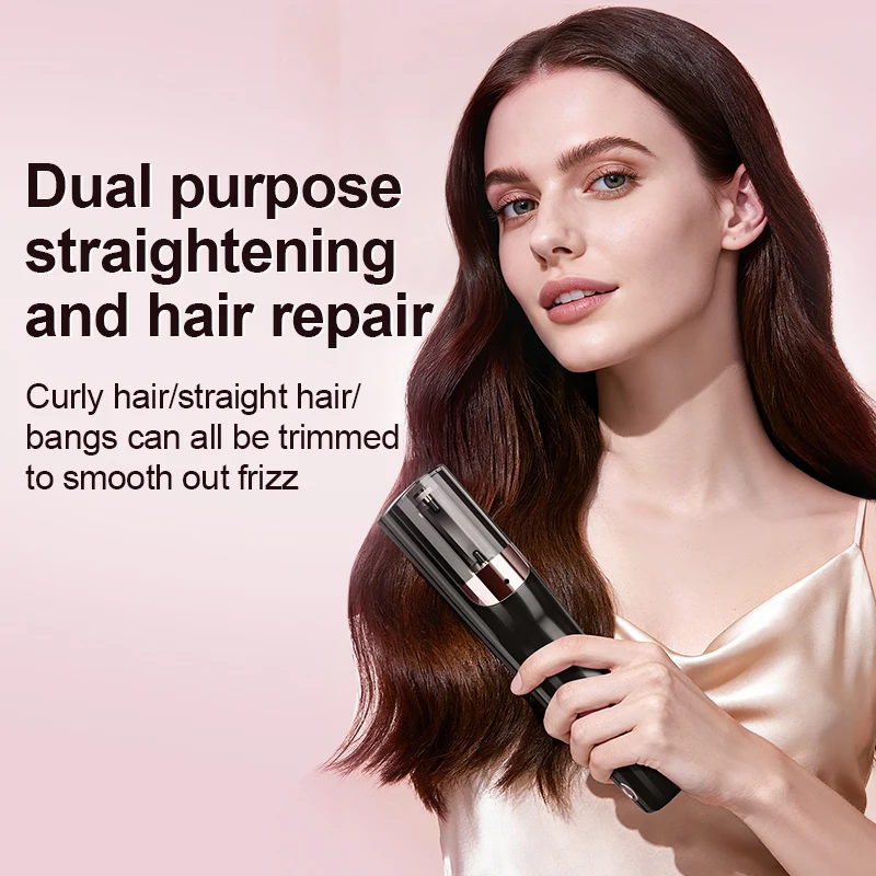 Haarspitzen-Trimmer, Splitt-Entferner Für Trockenes, Geschädigtes, Sprödes Haar, Professioneller Automatischer Splitt-Trimmer Für Frauen, Kabellose Haarschneidemaschine Haarspitzen-Trimmer, Splitt-Entferner Für Trockenes, Geschädigtes, Sprödes Haar, Professioneller Automatischer Splitt-Trimmer Für Frauen, Kabellose Haarschneidemaschine