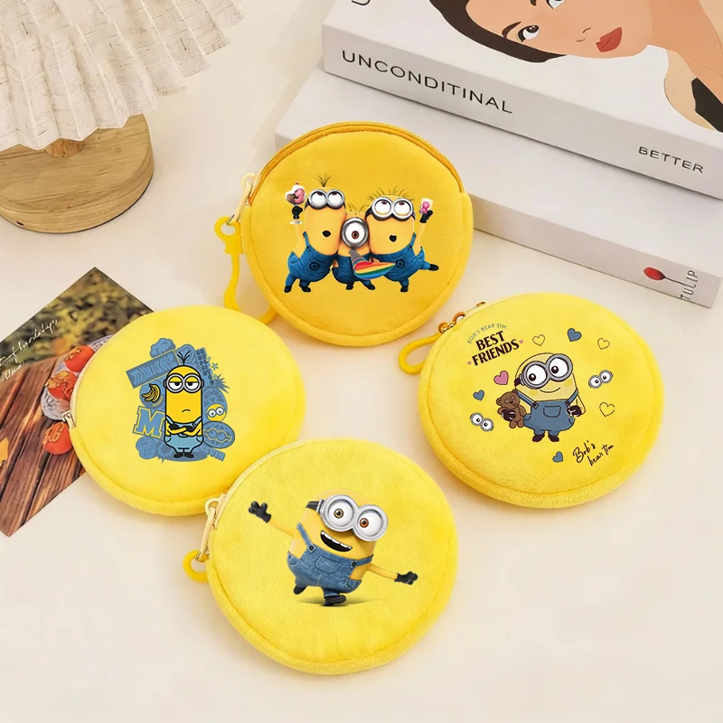 Minionsed Niedliche Geldbörse Mit Cartoon-Anime-Aufdruck, Kleine Geldbörsen, Gelb, Modisch, Tragbar, Aufbewahrungstaschen Für Kleingeld, Mini-Tasche, Geburtstagsgeschenk Minionsed Niedliche Geldbörse Mit Cartoon-Anime-Aufdruck, Kleine Geldbörsen, Gelb, Modisch, Tragbar, Aufbewahrungstaschen Für Kleingeld, Mini-Tasche, Geburtstagsgeschenk