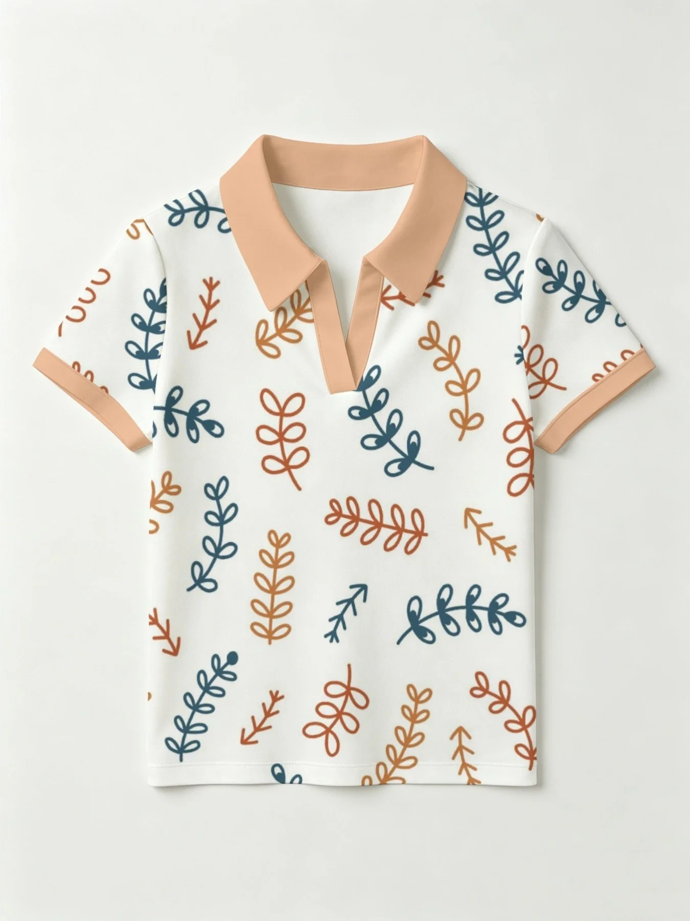 A Stylish And Versatile Women'S Button-Free Polo Shirt For 2026—A Chic, Go-To Top Perfect For The Daily Commute. A Stylish And Versatile Women'S Button-Free Polo Shirt For 2026—A Chic, Go-To Top Perfect For The Daily Commute. - Image 7