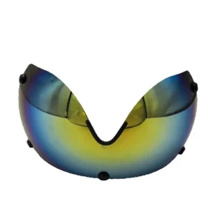 Hot TT Triathlon-Fahrradhelm-Brillengläser, geeignet für Sicherheitshelme der Serie YM-01, mehrfarbige Kombination