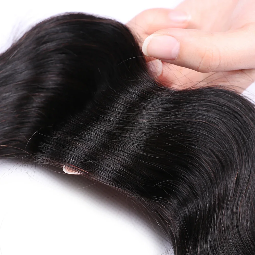 Body Wave Echthaar-Bündel, Naturfarben, Remy, 1/3/4 Stück, 10–40 Zoll Body Wave Echthaar-Bündel, Naturfarben, Remy, 1/3/4 Stück, 10–40 Zoll - Image 4