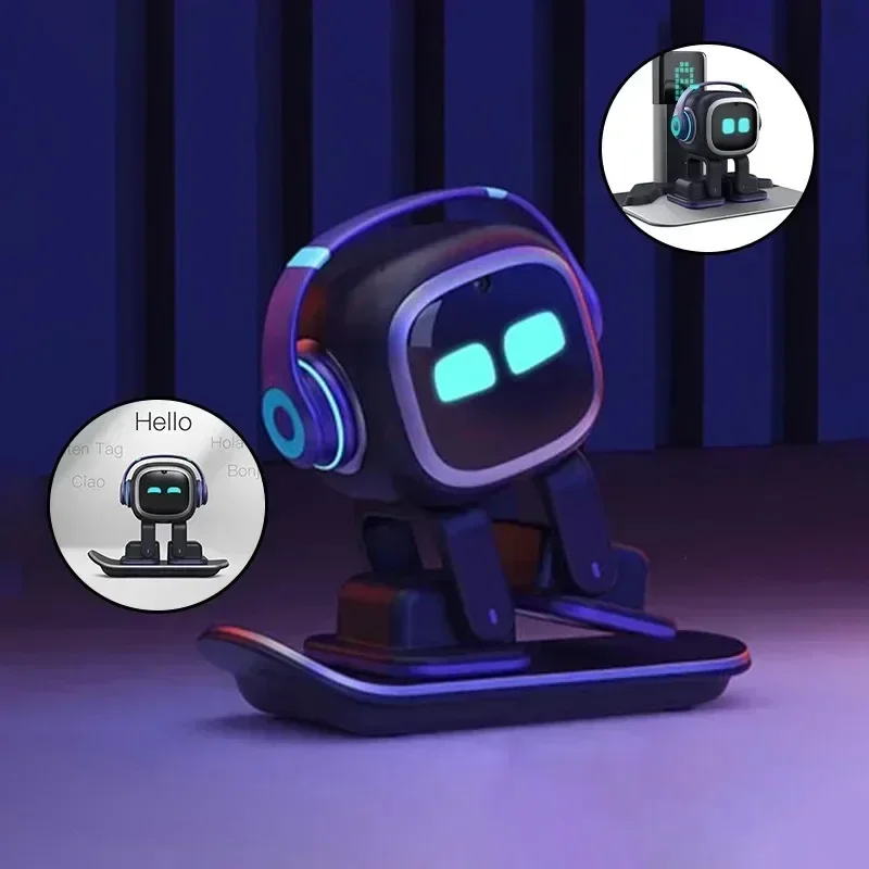 Emo Roboter-Spielzeug Desktop-Haustier Intelligente Ki Elektronische Begleit-Dekoration Fortschrittliches Smartes Haustier Kinderspielzeug Geschenk Emo Roboter-Spielzeug Desktop-Haustier Intelligente Ki Elektronische Begleit-Dekoration Fortschrittliches Smartes Haustier Kinderspielzeug Geschenk – Bild 4