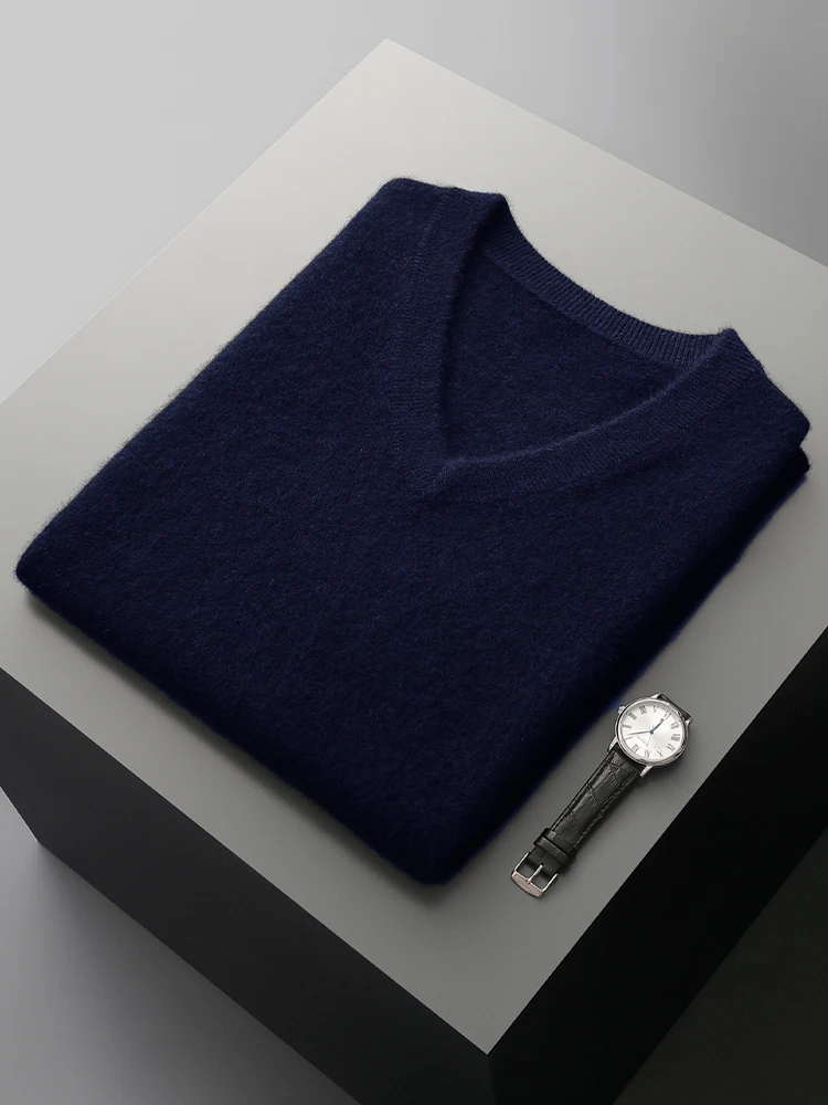 Männer Wolle V-Ausschnitt Pullover Weste Pullover Herbst Winter Grundlegende Casual Kaschmir 100% Merino Wolle Gestrickte Weiche Ärmellose Weste Top Männer Wolle V-Ausschnitt Pullover Weste Pullover Herbst Winter Grundlegende Casual Kaschmir 100% Merino Wolle Gestrickte Weiche Ärmellose Weste Top - Image 9