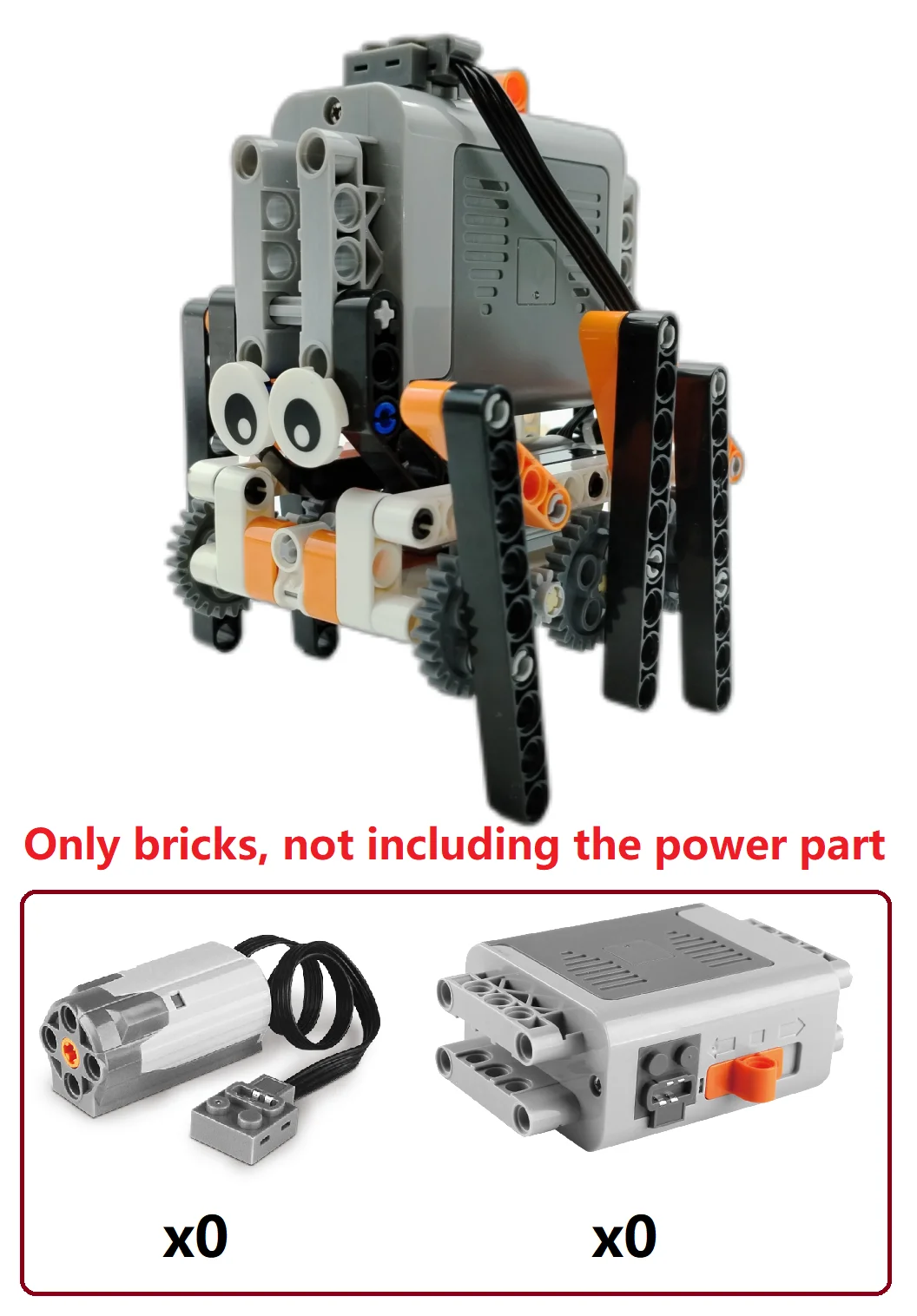 Technische Elektrische Moc-Bausteine, Laufender Roboter, Rc-Omnidirektional-Robotermodell, Diy-Bausteine, Kinderspielzeug Technische Elektrische Moc-Bausteine, Laufender Roboter, Rc-Omnidirektional-Robotermodell, Diy-Bausteine, Kinderspielzeug - Image 9