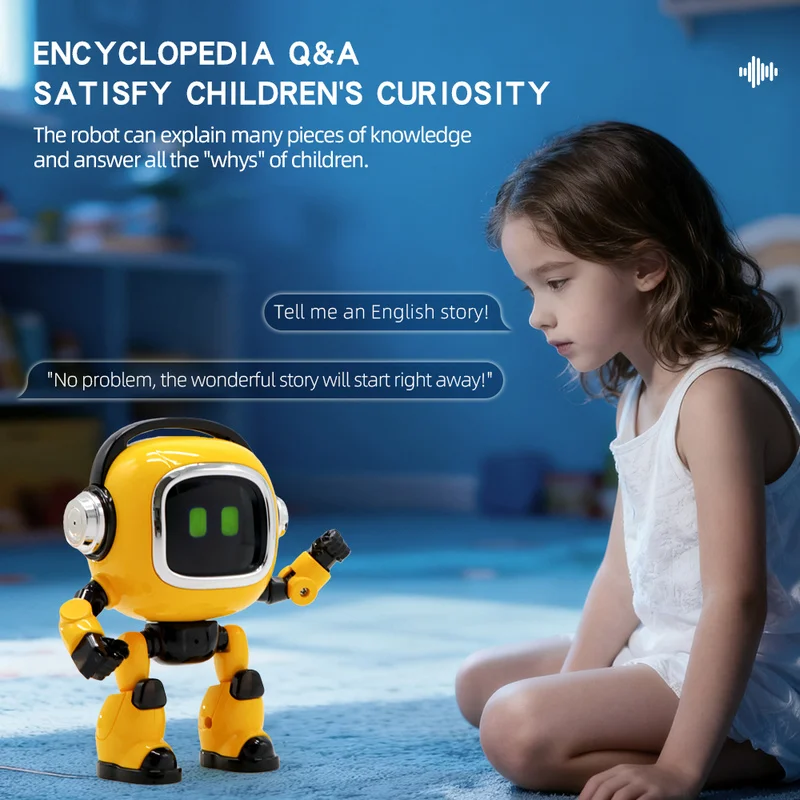 Ai Interactive Robot Toy Voice Controlled Built In Storytelling Universal Knowledge Q And A Intelligent Learning Companion Ai Interactive Robot Toy Voice Controlled Built In Storytelling Universal Knowledge Q And A Intelligent Learning Companion