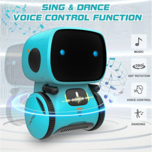 Spielzeugroboter, intelligente Roboter, russische und englische und spanische Version, Sprach- und Touch-Steuerung, Spielzeug, interaktiver pädagogischer RC-Roboter
