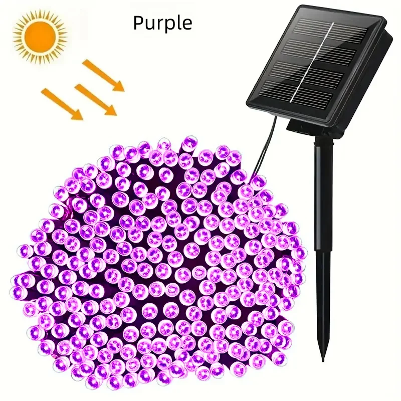 Outdoor Solar Lichterkette Led Weihnachtsdekoration, Lichterkette Solar Lichterkette Garten Weihnachtsdekoration Licht Outdoor Solar Lichterkette Led Weihnachtsdekoration, Lichterkette Solar Lichterkette Garten Weihnachtsdekoration Licht - Image 11