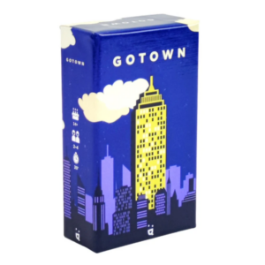 GoTown Kartenspiel, Familien-Puzzle-Spaß, Partyspiel für 2–4 Spieler, 20 Minuten Spielzeit