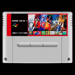 Super 130 in 1 Games with Axelay Captain Commando Castlevania IV Sim City Samurai Shodown