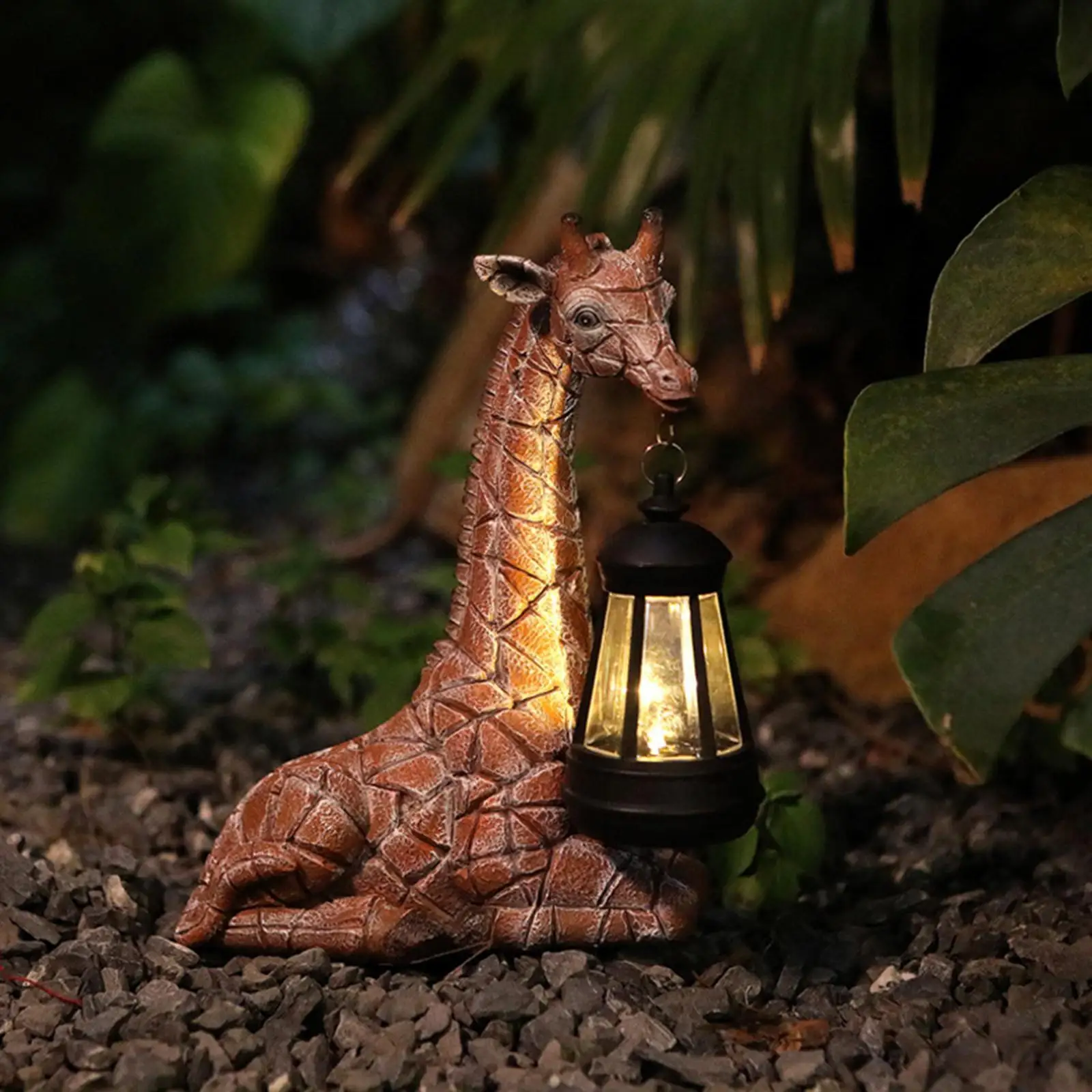 Garten-Giraffenstatue, Tierskulptur Mit Solarlicht, Schönes Geschenk Zum Sammeln Garten-Giraffenstatue, Tierskulptur Mit Solarlicht, Schönes Geschenk Zum Sammeln - Image 4