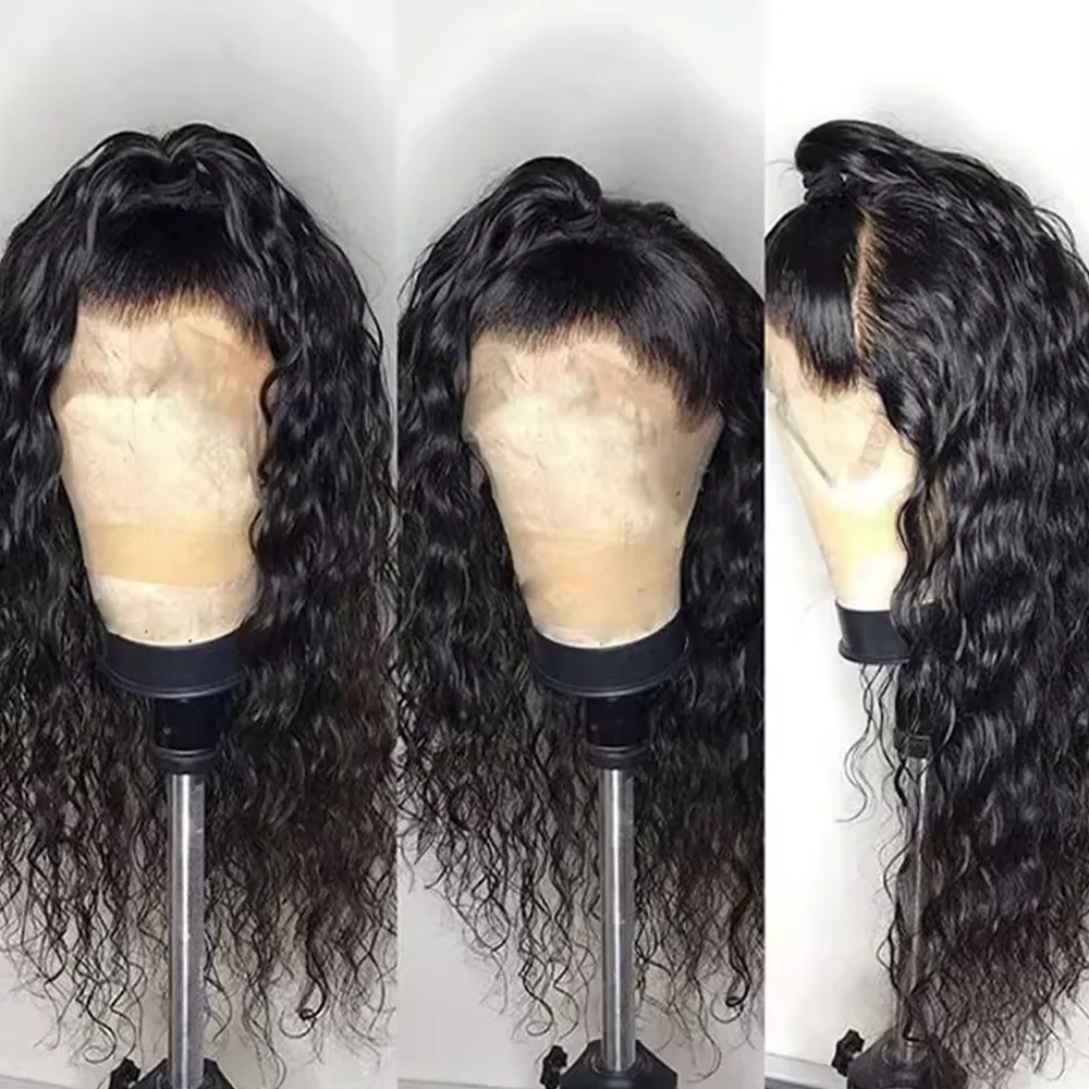 42 Zoll 5X5 Klebefreie Perücke Deep Wave 13X4 13X6 Hd Lace Frontal Perücke Echthaar-Perücken Für Frauen Brasilianisches Haar Hd Vorgezupfte Spitze 42 Zoll 5X5 Klebefreie Perücke Deep Wave 13X4 13X6 Hd Lace Frontal Perücke Echthaar-Perücken Für Frauen Brasilianisches Haar Hd Vorgezupfte Spitze - Image 2