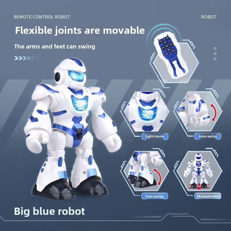 Ferngesteuerter Roboter Als Kinderspielzeug Für Jungen, Kann Tanzen Und Singen, Sprachinteraktive Programmierung, Geeignet Für 4-8 Jahre Ferngesteuerter Roboter Als Kinderspielzeug Für Jungen, Kann Tanzen Und Singen, Sprachinteraktive Programmierung, Geeignet Für 4-8 Jahre - Image 2