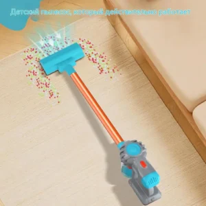 Spiel-Staubsauger für Kinder - Lehrreiches Interaktives Rollenspiel-Gerät für Zuhause und Spielzimmer