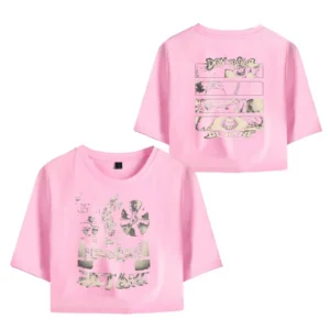 Don Toliver Vintage 90s Crop Top Exposed Navel Funny T-Shirt Oversize O-Neck Tops Tshirt Top Women