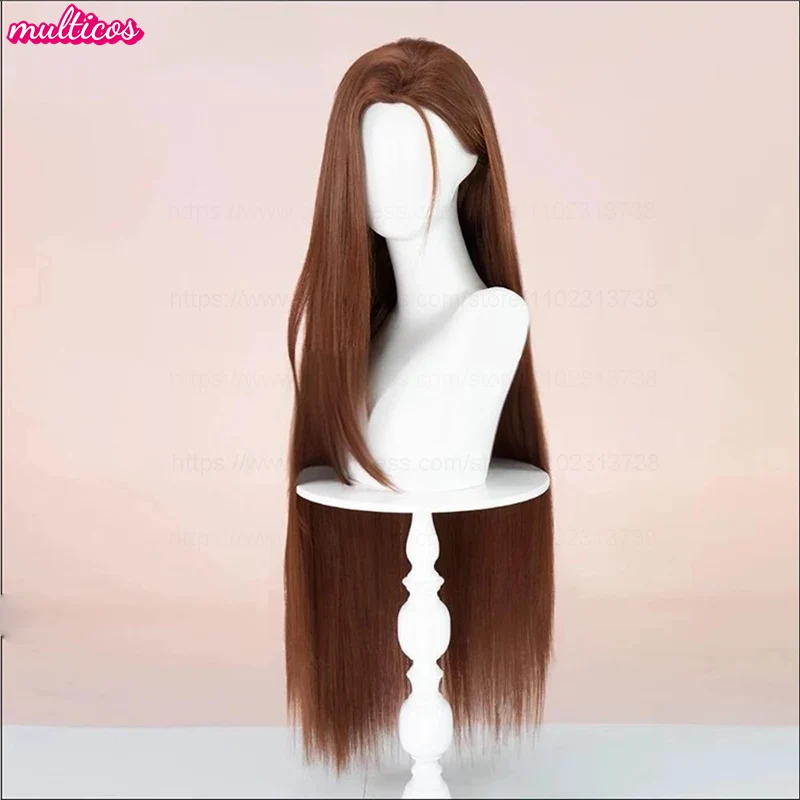 Hochwertige Hyuna Cosplay Perücke Alien Bühne Cosplay Lange Gerade Braune Hitzebeständige Synthetische Haarspiel Anime Perücken + Perückenkappe Hochwertige Hyuna Cosplay Perücke Alien Bühne Cosplay Lange Gerade Braune Hitzebeständige Synthetische Haarspiel Anime Perücken + Perückenkappe - Image 3