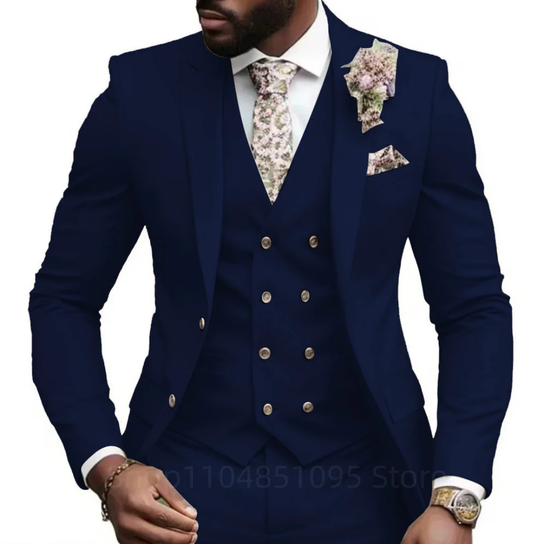 Herren Anzug 3-Teilig Rosa, Slim Fit, Kerbrevers: Sakko, Weste Und Hose Herren Anzug 3-Teilig Rosa, Slim Fit, Kerbrevers: Sakko, Weste Und Hose - Image 5