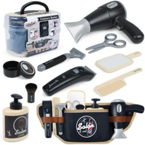Kinder Pretend Spielen Spielzeug Simulation Haar Styling Salon Rasieren Set Mode Make-Up Set Spielzeug für Geburtstag Party Dress Up Spiel Geschenk