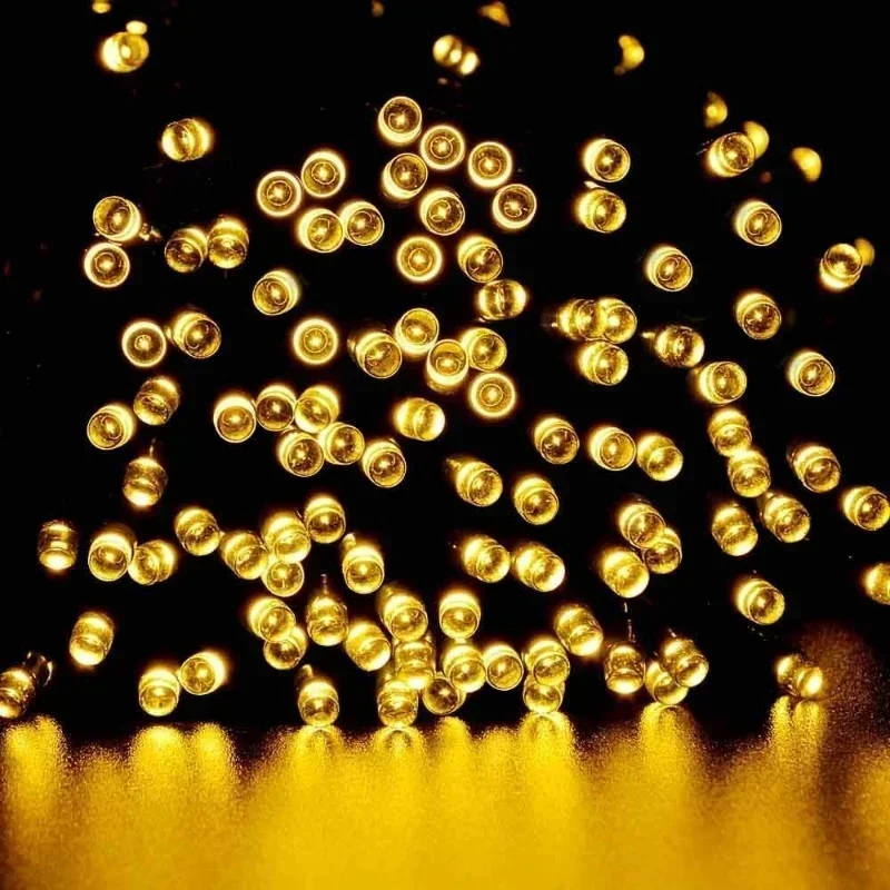 Outdoor Solar Lichterkette Led Weihnachtsdekoration, Lichterkette Solar Lichterkette Garten Weihnachtsdekoration Licht Outdoor Solar Lichterkette Led Weihnachtsdekoration, Lichterkette Solar Lichterkette Garten Weihnachtsdekoration Licht - Image 2