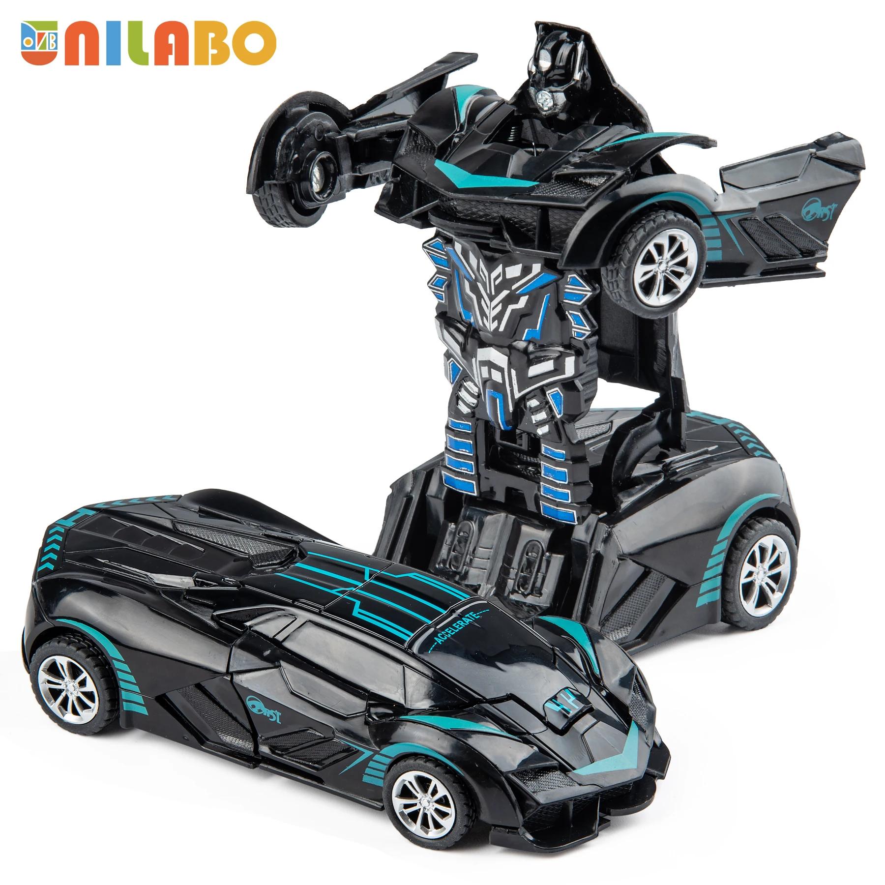 Verwandelbares Roboter-Sportwagen-Spielzeug, Keine Batterien, Pädagogisches Geschenk Für Kinder, Farbenfrohes Modellfahrzeug Zum Spielen Und Lernen Verwandelbares Roboter-Sportwagen-Spielzeug, Keine Batterien, Pädagogisches Geschenk Für Kinder, Farbenfrohes Modellfahrzeug Zum Spielen Und Lernen - Image 10