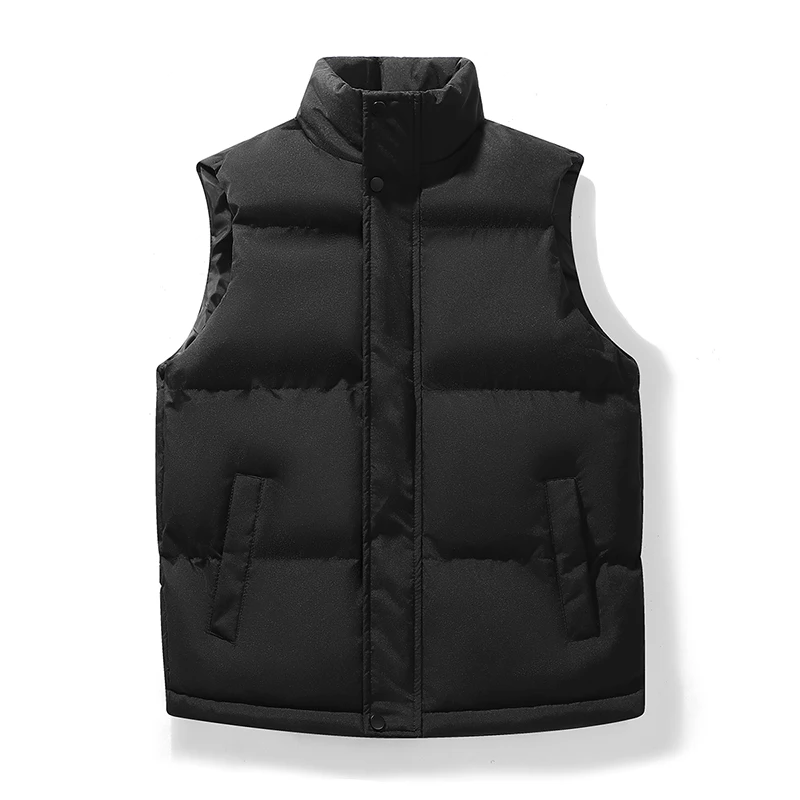 Herren-Bestseller Daunen-Baumwoll-Pullover Im Westenstil, Dick, Warm, Für Herbst Und Winter, Neuer Baumwollmantel Herren-Bestseller Daunen-Baumwoll-Pullover Im Westenstil, Dick, Warm, Für Herbst Und Winter, Neuer Baumwollmantel - Image 9