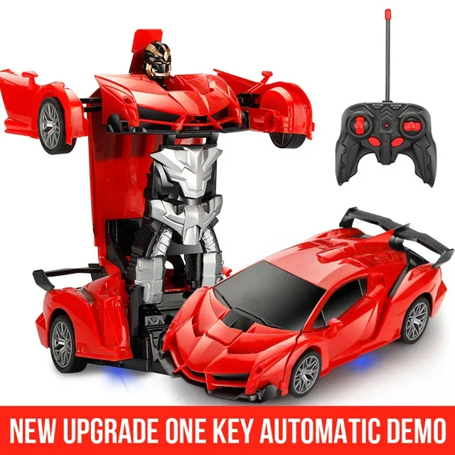 2-In-1 Rc Car Robot, Remote Control Transforming Toy Vehicle, Deformation Racing Car Model, Automatic Conversion Kids Boys Gifts 2-In-1 Rc Car Robot, Remote Control Transforming Toy Vehicle, Deformation Racing Car Model, Automatic Conversion Kids Boys Gifts - Image 11