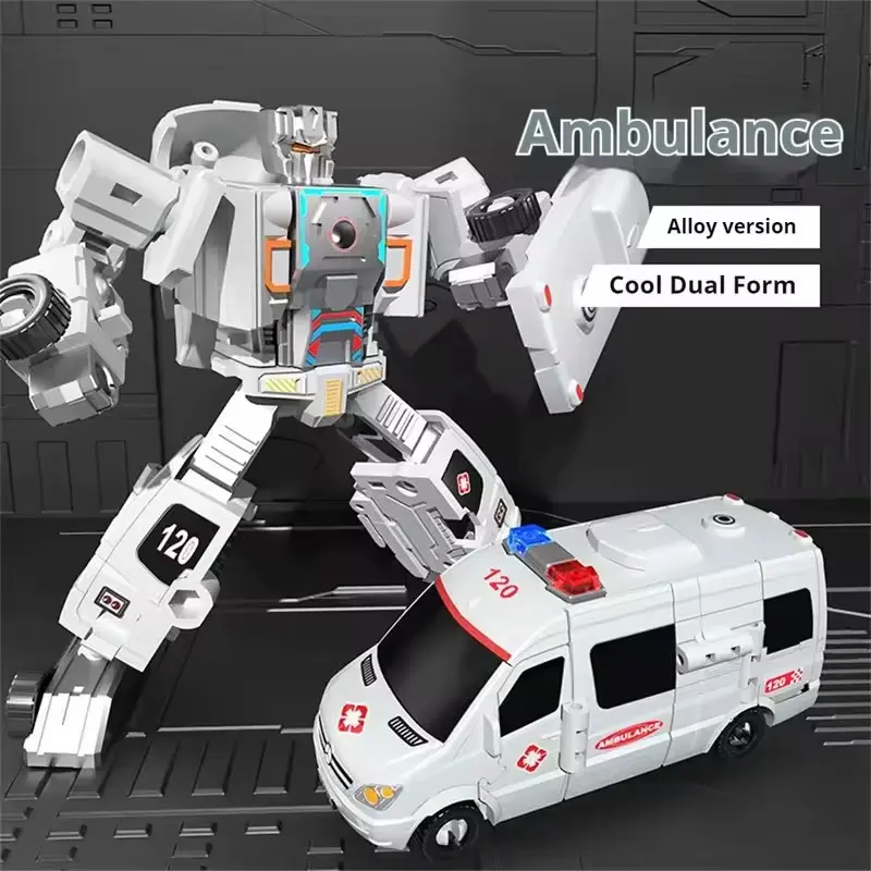 Transformation Toy Robot 6 In 1 Suit Rescue Deformation Team Combined Robot Toy Alloy Version Customized Birthday Gift Transformation Toy Robot 6 In 1 Suit Rescue Deformation Team Combined Robot Toy Alloy Version Customized Birthday Gift - Image 10