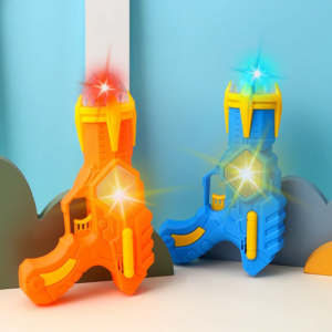 Electric Toy Gun with Rainbow Projection Lighting & Music Hand Gun Toys for Kids Light Up Pistol Toy Boys Girls Gifts