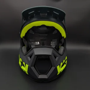 Mountainbike-Fahrradhelm Kopfschutzkappe mit abnehmbarem Visier, Rennrad-Downhill-Fahrradhelm, Outdoor-Reithelm, MTB-Sicherheitshelm