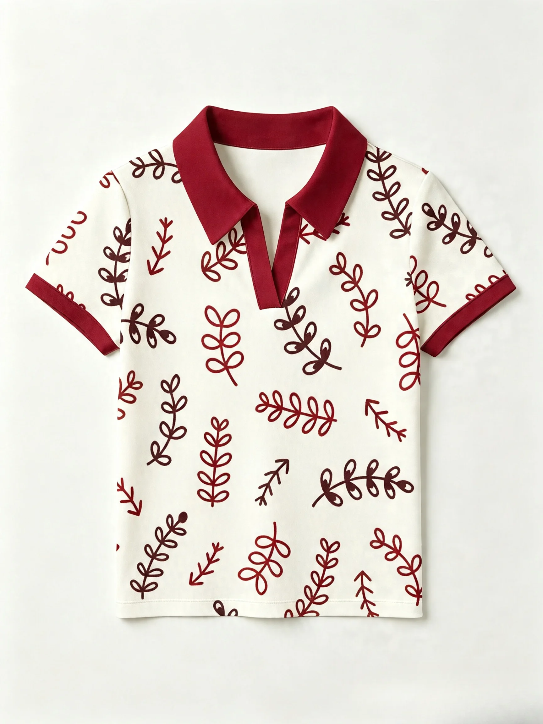 A Stylish And Versatile Women'S Button-Free Polo Shirt For 2026—A Chic, Go-To Top Perfect For The Daily Commute. A Stylish And Versatile Women'S Button-Free Polo Shirt For 2026—A Chic, Go-To Top Perfect For The Daily Commute. - Image 10