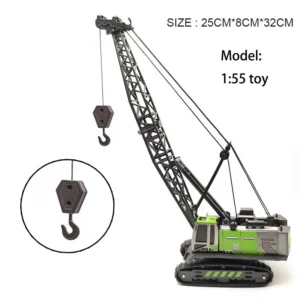 2 in 1 Toys for Boys Alloy Tractor Kids Excavator Bulldozer Miniature Truck Model Diecast Engineering Vehicle Children Gifts